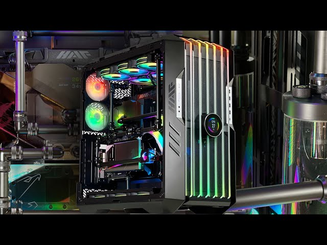 AORUS Limited edition Z690 WaterForce ㅣCoolerMaster HAF 700 EVO Watercooled Build