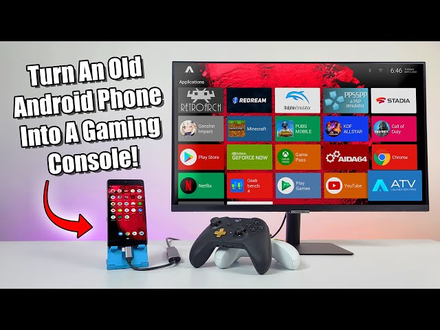 Turn An Old Android Phone Into A Gaming & Emulation Console!