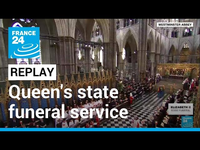 REPLAY: State funeral service for Queen Elizabeth II at Westminster Abbey • FRANCE 24 English
