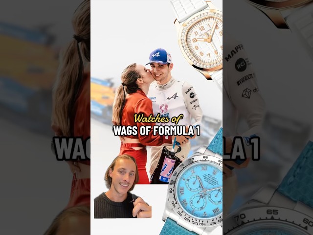 Watches of WAGs of Formula 1 #shorts #f1