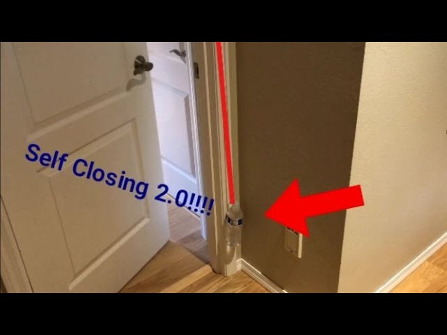 How to Make a Self-Closing Door Engineering Project 2.0!