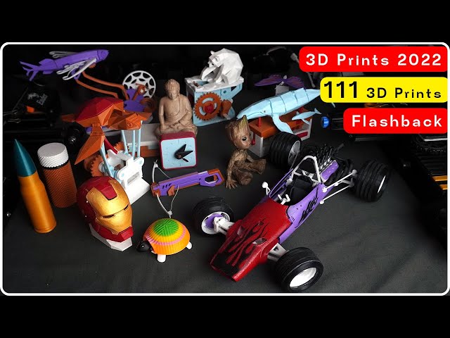 Best 3D Prints Of 2022 Flashback | 3D Printing Ideas #3dprinting