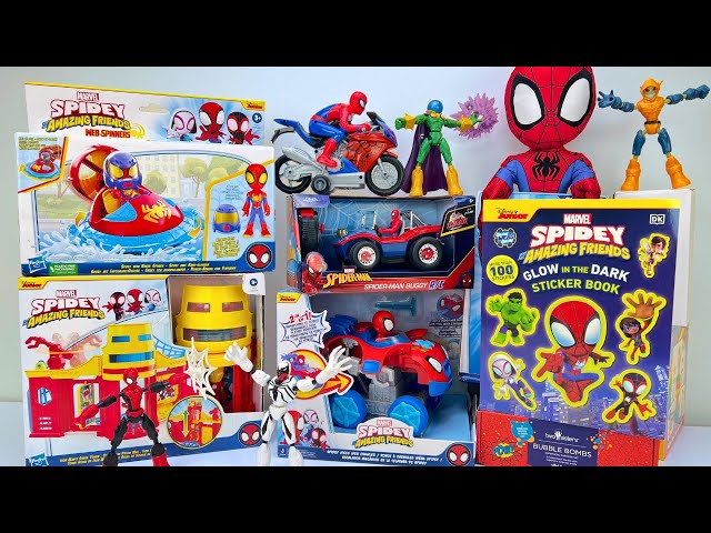 Marvel Spidey and His Amazing Friends | Spidey Mech Web Crawler & Spiderman RC Buggy Unboxing Review