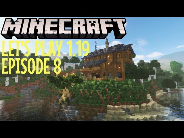 WHY IS NETHERITE SO HARD TO FIND?!? - 1.19 MINECRAFT LET'S PLAY EPISODE 8