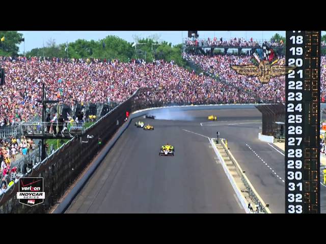 2014 Indy 500 Race Highlights
