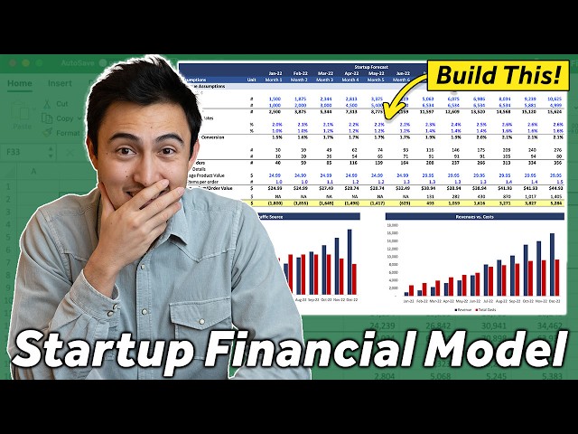 Build a Startup Financial Model | The ULTIMATE Guide With Free Template