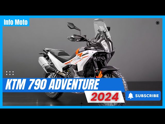KTM 790 Adventure, New Model with Upgrades and Refinements | 2024 KTM 790 Adventure