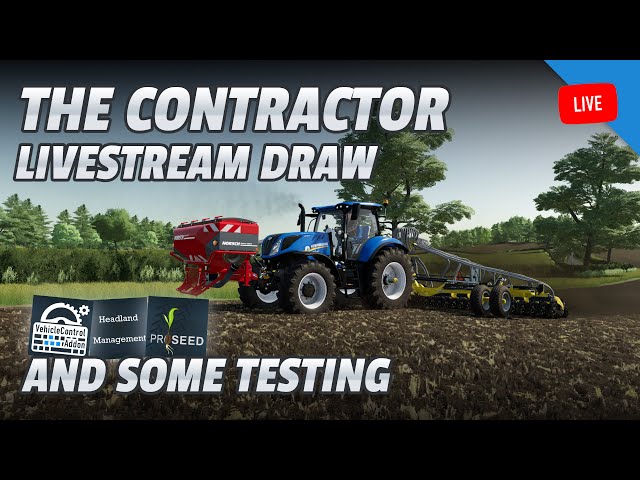 🔴 LIVE - The Contractor Livestream Draw and Playing with Proseed and VCA