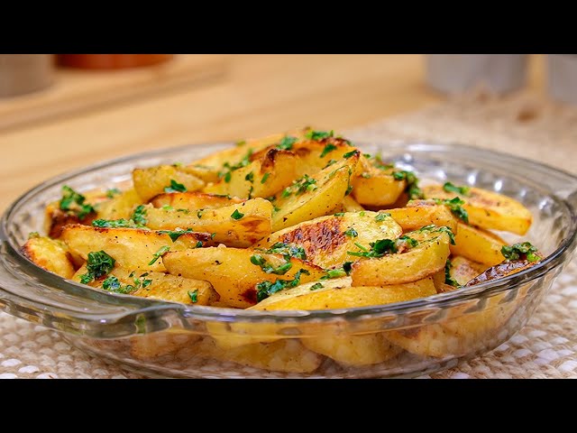 Potatoes with garlic are tastier than meat! They are so delicious! Cooking Whisper