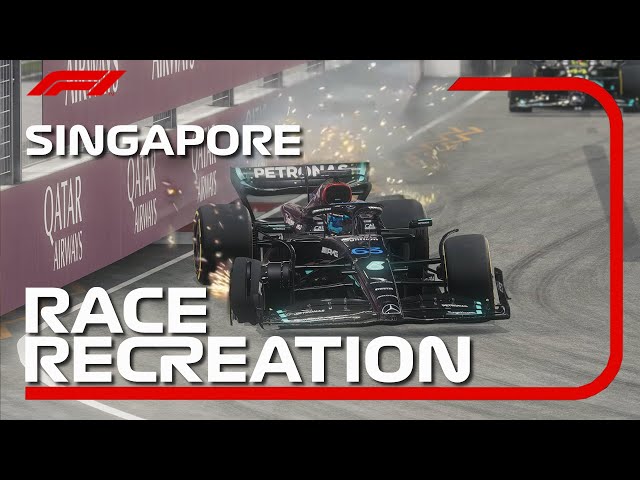 Recreating The 2023 Singapore Grand Prix On The F1 2023 Game