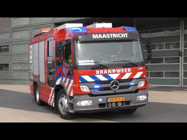 Brandweer Maastricht-Noord, 24-3031, met spoed naar OMS Scharwijerveld Daaldersruwe Maastricht