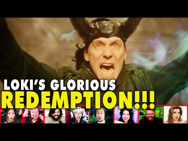 Reactors Reaction To Seeing Loki Become The God Of Stories On Episode 6 Of Loki | Mixed Reactions
