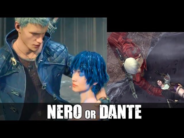 Nero Saves Lady VS Dante Saves Lady ( DMC 5 VS DMC 3 ) How Did Lady Get Her Name?