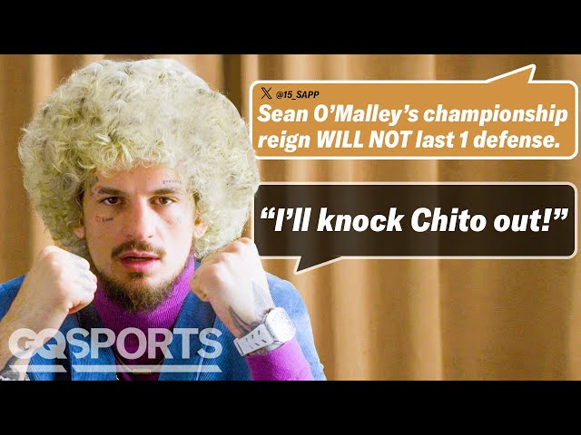 Sean O'Malley Confronts His Haters Online | Smack Talk | GQ Sports