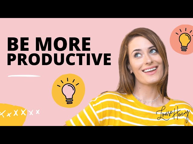 5 Ways to Be More Productive for Entrepreneurs