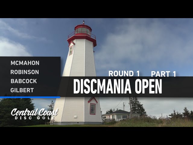 2023 Discmania Open - Round 1 Part 1 - McMahon, Robinson, Babcock, Gilbert