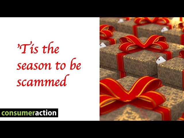 ’Tis the season to be scammed
