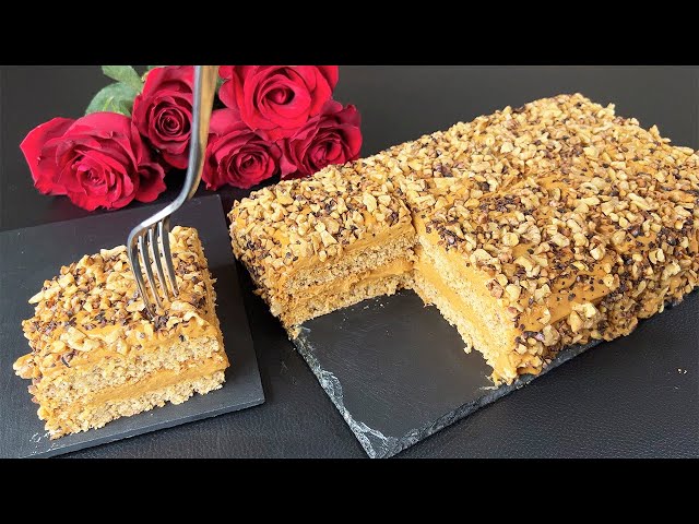 Nut cake recipe you will love! Every bite is a delight!