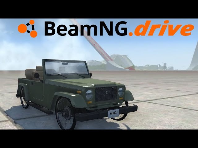 Driving a Jeep With BICYCLE WHEELS | BeamNG.Drive