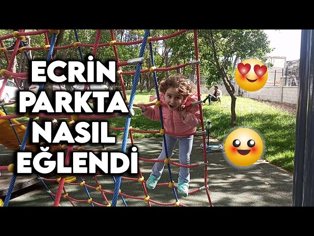 ECRİN PARKTA NASIL EĞLENDİ! - Çocuk Videosu