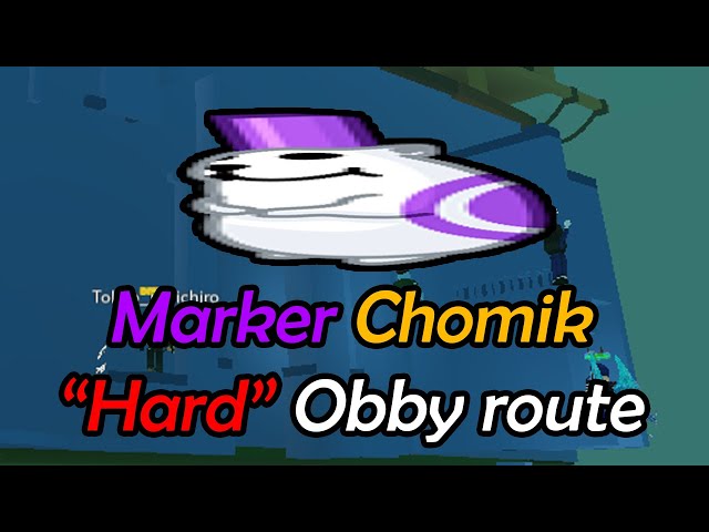 Find the Markers/Chomiks Marker Chomik obby (hard way) completion i guess...