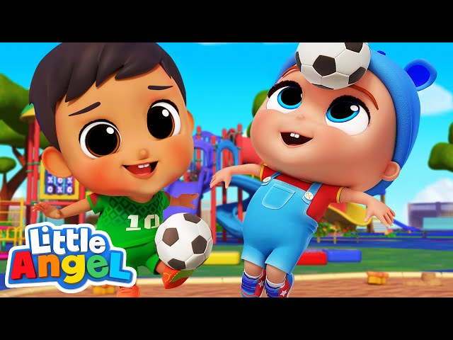 Playground Competition Song | Little Angel Kids Songs & Nursery Rhymes