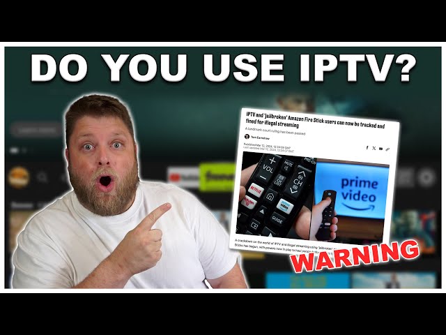 They're now trying to Fine people who watch IPTV....