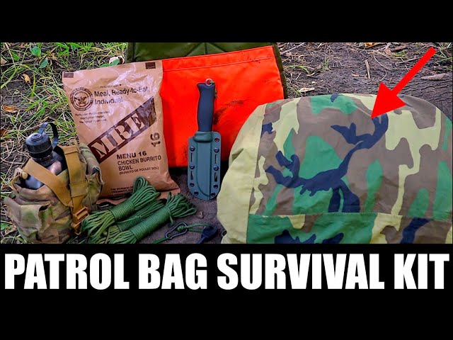 3-Day Patrol Bag Survival Kit and Skills!