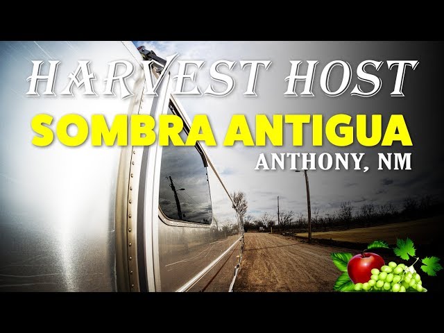 Harvest Hosts Camping at the Sombra Antigua Winery