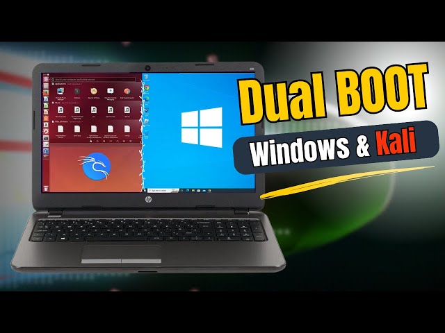 How to DUAL BOOT Kali LINUX and Windows 10/11 (Step by Step)