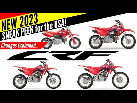 2023 Honda CRF Dirt Bikes / Motorcycles