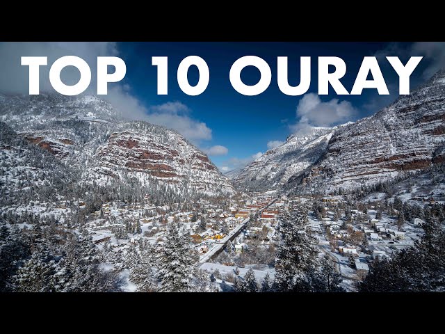 TOP 10 PLACES TO VISIT IN OURAY, COLORADO