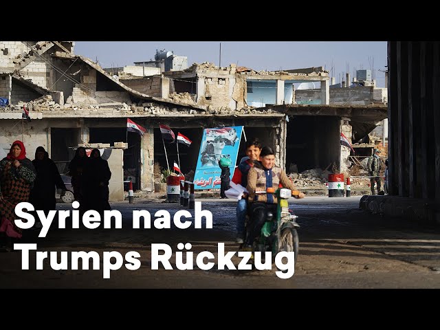 Nach Trumps Rückzug: Seltene Reise durch Syrien | Reportage