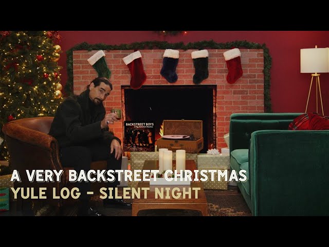 Backstreet Boys - Silent Night (Yule Log)