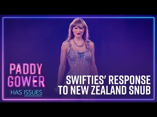 Taylor Swift's NZ snub: Fans take bold action | Paddy Gower Has Issues