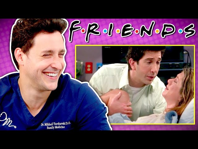 Doctor Reacts To FRIENDS Medical Scenes