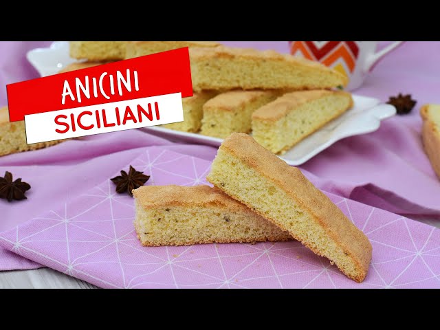 Biscotti all'anice siciliani: ricetta degli anicini siciliani