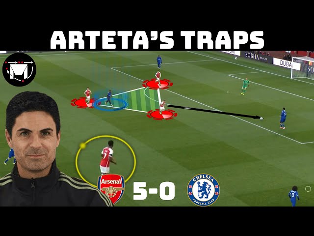 How Arteta Dominated Chelsea | Tactical Analysis : Arsenal 5 (Five) -0 Chelsea |