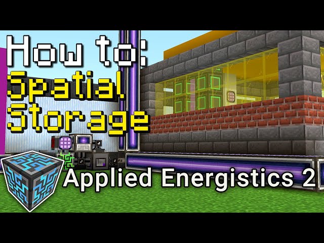 How to: Applied Energistics 2 | Spatial Storage (Minecraft 1.19.2)