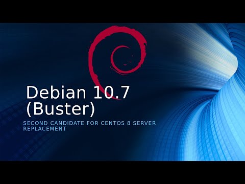 Debian 10.7 Server Install