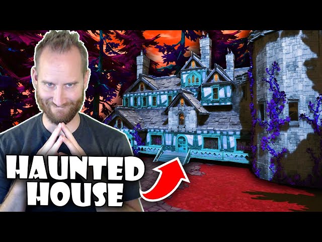 Building a Haunted House in Fortnite Creative Part 2 LIVE!
