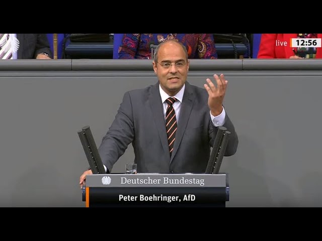 Boehringer: "Etikettenschwindel und Rechtsbruch für den Weltumbau auf Pump" | Bundestag 12.12.2019