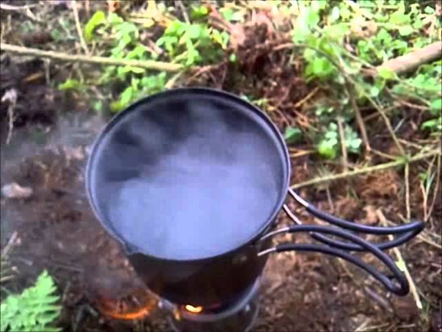 Woodland Brew up on a Woodlore stove