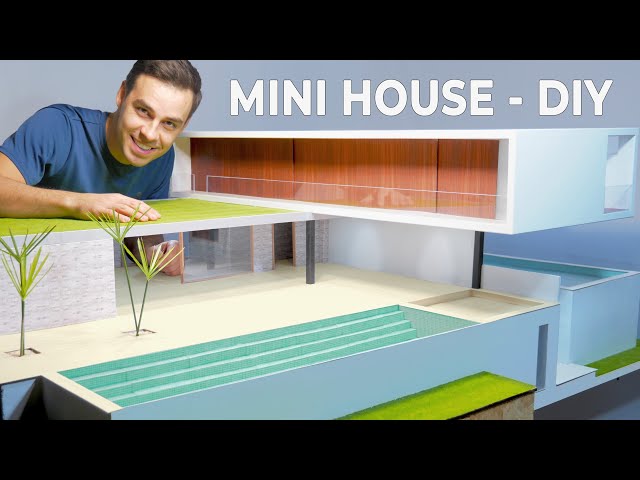 DIY How to make a Real Luxury House - BRICKLAYING MODEL
