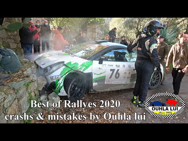 Best of Rallyes 2020 crashs & mistakes by Ouhla lui