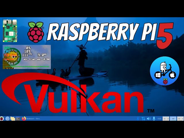 Raspberry Pi OS now has Vulkan GPU hardware support baked in!