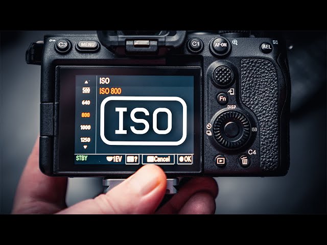 ISO on Sony cameras is often INCREDIBLY misunderstood