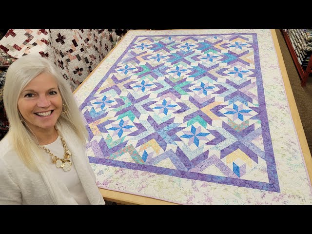 MOST REQUESTED!! "Winter Solstice" Quilt Tutorial with Donna!