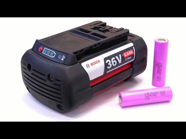 Reviving a Dead 36V 6Ah BOSCH Battery that I bought from a Flea market!