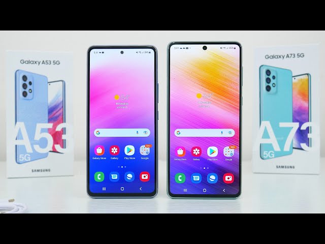 Samsung Galaxy A53 5G vs A73 5G Comparison! What's The Difference?